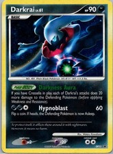 Pokemon TCG Darkrai DP52 DP Black Star Promos Holo LP