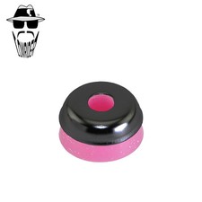 ORIGINAL LOWRIDER Black Springer Fork Head Ring Sparkle Pink Rubber Universal.