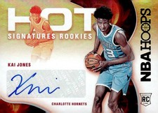 2021-22 Hoops #HSR-KJ Kai Jones Hot Signatures Rookies