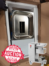 Used Meat Cutting Machine 500KG/H Meat Slicer Heavy Duty w/ 3mm 5mm Blade Sets