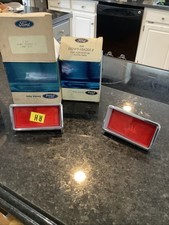 Nos 1970 Mercury Cougar Rear Side Marker Lamps Pair Nos 1970 Mercury Cougar Rear Side Marker Lamps Pair