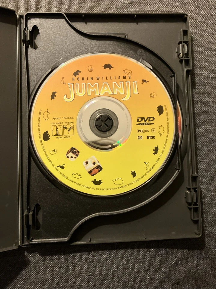 Jumani / The Indian In The Cupboard Double Feature 2 Disc DVD Set ROBIN WILLIAMS - Image 4 of 4