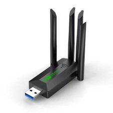1200Mbps USB WiFi Adapter Dual Band 2.4/5G Wireless Network Wifi Dongle Antennas