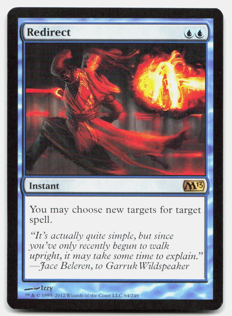 Redirect 64 Rare Magic 2013 (M13) Magic: The Gathering Lightly Played