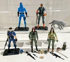 GI Joe 25th Custom Zartan Baroness in Disguise Hooded Cobra Commander Figure Lot