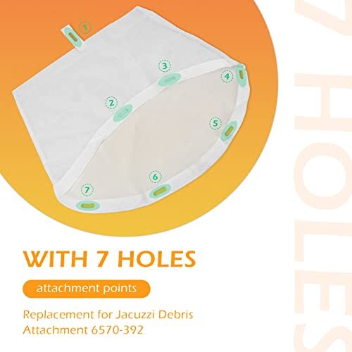 Hot Tub Debris Bag Attachment Compatible with Jacuzzi Hot Tub Parts
