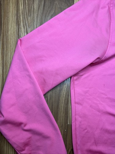FootJoy Casual 1/4 Zip Up Fleece Pullover Hoodies Men's Size XL Pink - Picture 5 of 10