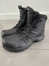 Haix Black Eagle Safety 55 Mid Side-Zip EMS CT Boots 620012 Sz 9.5