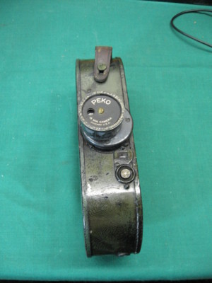 Caméra 16 Mm Peko Hollywood Années 1930 - Vert émeraude, Boîtier Crystalite Ultra Rare