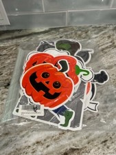 Halloween Yard Signs With Stakes Classic Characters Set Of 9 NEW