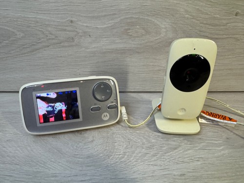 Motorola MBP482 Digital Video Baby Monitor 2.4" Colour Screen Camera Tested