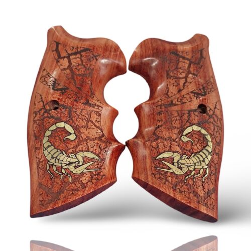 Beastborn Serie - Exotische Tiere gravierte Griffe für Colt Python - Bild 8 von 22