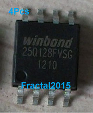 4X W25q128fvssig W25Q128FVSG 25Q128FVSG 25Q128 128M-BIT WINBOND SOP-8 BIOS CHIP