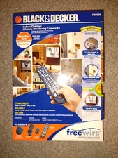 Black & Decker 4 Piece Indoor / Outdoor Wireless Monitoring Camera Kit FW7000