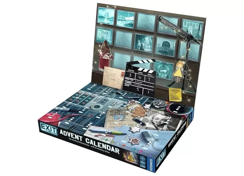 Thames & Kosmos EXIT: Advent Calendar - The Missing Hollywood Star, Escape Room - Image 2 of 4