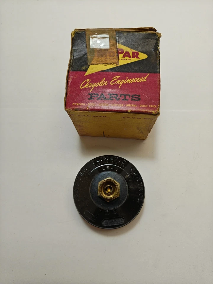 Estrangulador de carburador Plymouth Chrysler DeSoto Savoy Carter 1955-1956 1631383 nuevo en stock Foto 4 de 4