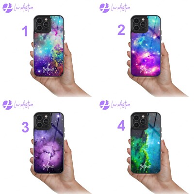 Custom Galaxy Nebula iPhone 7,8,X,Xr,Xs,11,12,13,14,15, Pro Max Plus Mini Case