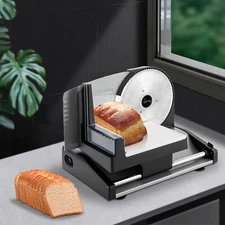 Food-grade Stainless Steel 200w Meat Slicer Bread Slicing Machine Fruit Cutter