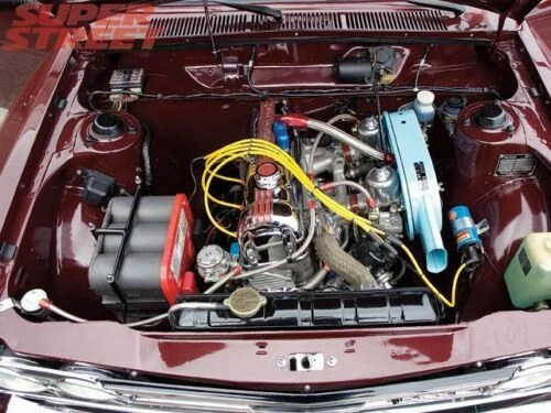 DATSUN 160J BLUEBIRD 510  1967 - 1973  FRONT SHOCK STRUT MOUNT  LH + RH + CAP   - Image 4 of 4