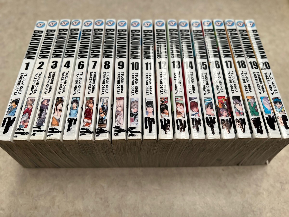 Bakuman Near Complete Set 1-20 Manga English *missing #5 | eBay