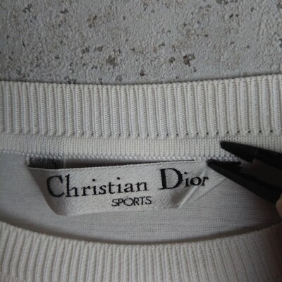 Authentic Christian Dior Sports Vintage Mens Logo T Shirt