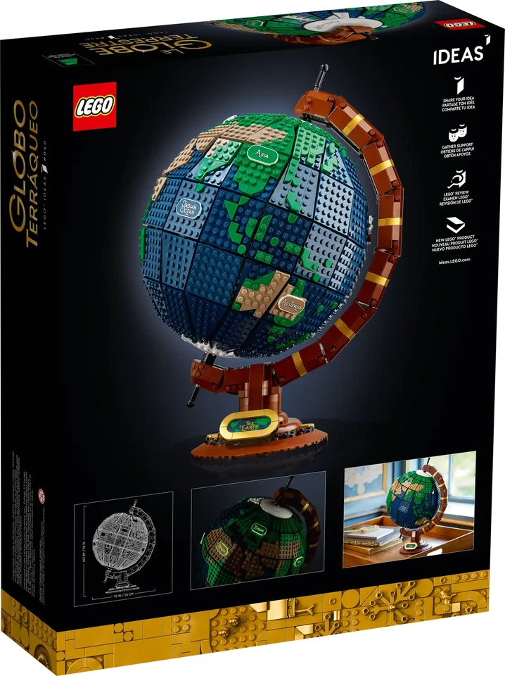 LEGO Ideas El Globo (21332) Nuevo Precintado Retirado 🌍 🌏 Foto 2 de 4
