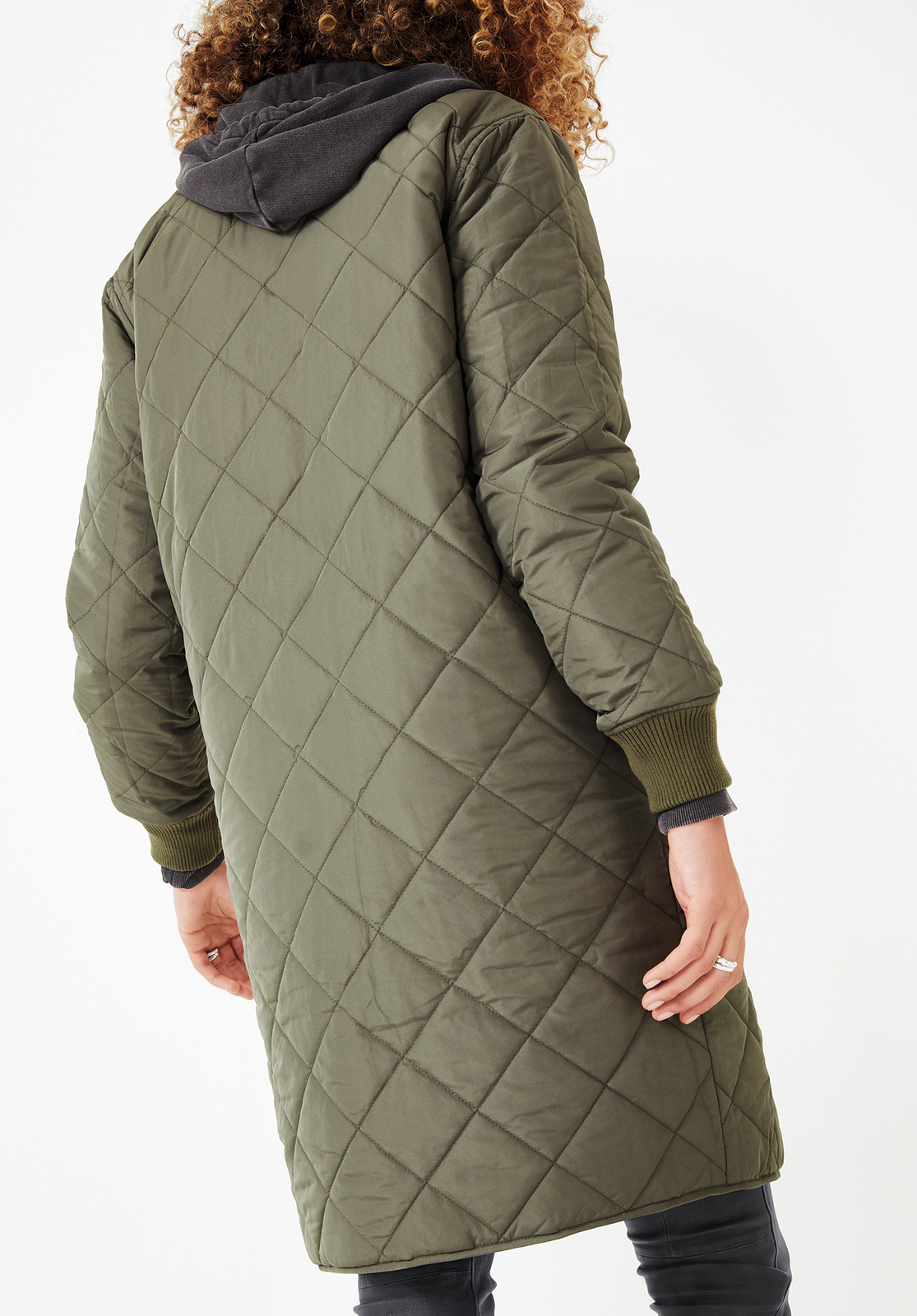 hush Dia Quilted Coat Ladies Womens Reversible Jacket Leopard Khaki Sizes 46 eBay