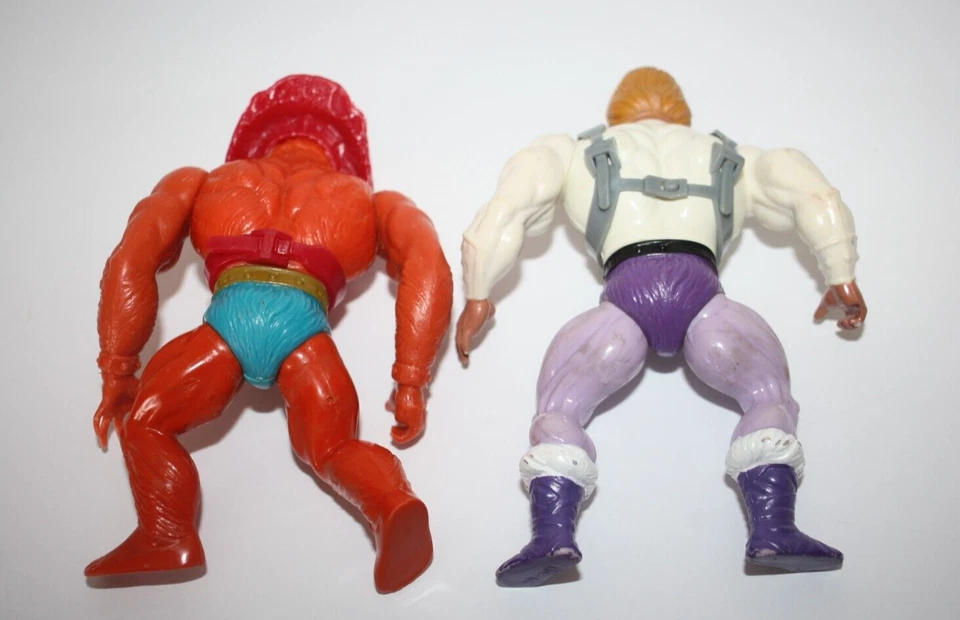VTG Masters Of The Universe MOTU Prince Adam & Beast Man Lot Of 2 Figures 1981 - Imagem 4 de 4