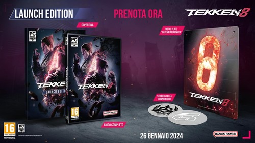 TEKKEN 8 LAUNCH LIMITED EDITION (DAY 1 Edition) (CIAB) PC (PC)