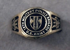 18th Military Police Brigade ring 18th MP Unit Insignia Ever Vigilant