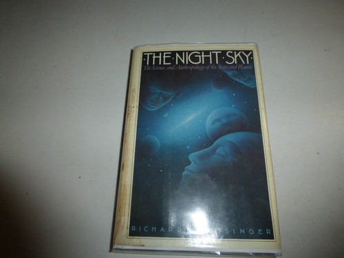 THE NIGHT SKY by Richard Grossinger, HBDJ, 1981, 1st Edition 1st Print,Signed 65 - 第 1/7 張圖片
