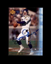 Jeff George Signed 2000 Upper Deck Washington Autograph