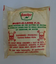 Sinclair Rust-O-Lene F.O. heating oil tank treatment petroleum collectible