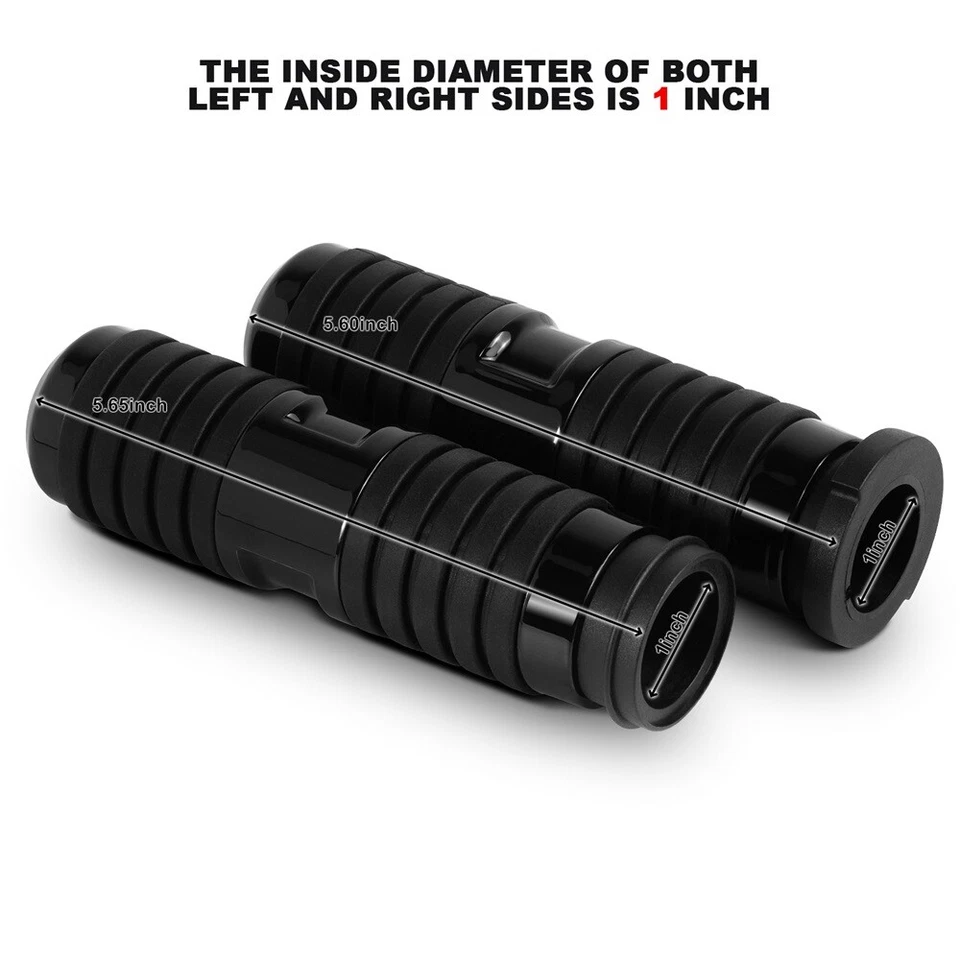 Empuñaduras electrónicas negras de 1" para Harley Low Rider S/ST 2018-2023 EE. UU. Foto 3 de 4