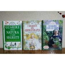 AROMATERAPIA - ERBORISTERIA MEDICINALE - GUARIRE CON LE ERBE. 3 volumi di Piemme