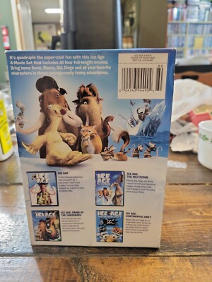 Ice Age 4-Movie Set (DVD, 2014, 4-Disc Set) 24543944904| eBay
