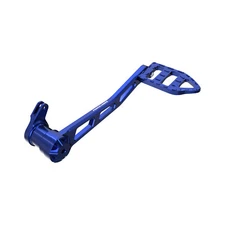 Blue Brake Shift Lever Foot Peg Pedal for Harley 2014-24 Touring FLHT FLHX FLTRX
