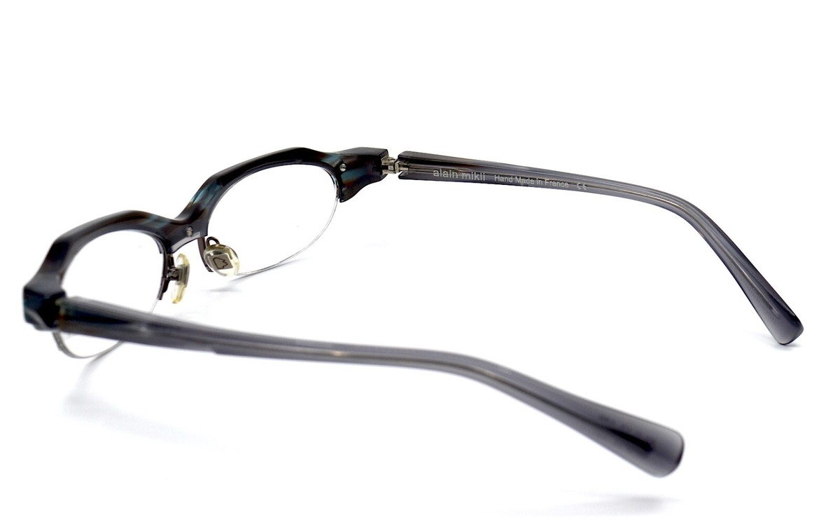 ALAIN MIKLI AL 0928 0002 BLUE BROWN AUTHENTIC EYEGLASSES Alain Mikli 3508 Eyeglasses main image 4