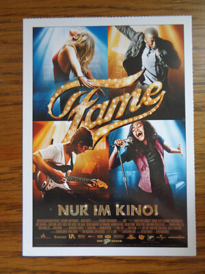 Filmplakatkarte / moviepostercard  Fame  Asher Book, Kristy Flores