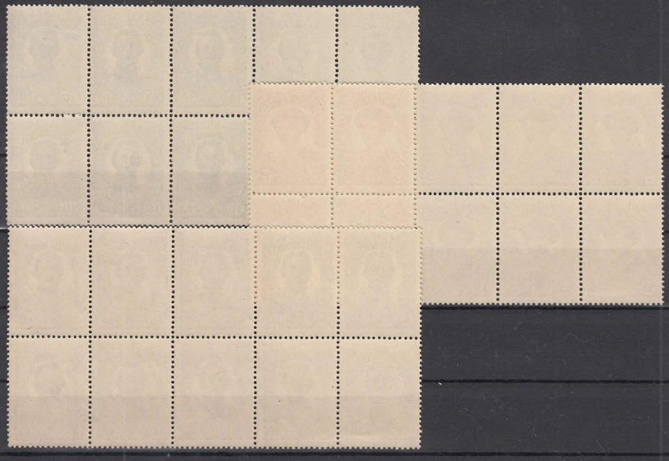 IY25497/ BOSNIA HERZEGOVINA – MI # 144 / 146 MINT MNH BLOCKS OF 10 - Image 2 of 2