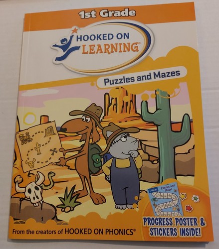 Libro de Trabajo Hooked On Phonics NARANJA - Lectura de Primer Grado - Nivel 2 NARANJA - Imagen 6 de 17