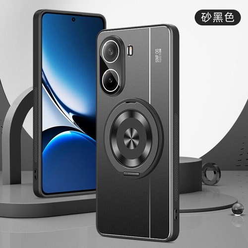 For Xiaomi Poco X7 Pro 5G, Luxury Aluminum Metal Back Stand Case Full Lens Cover - 第 8/10 張圖片