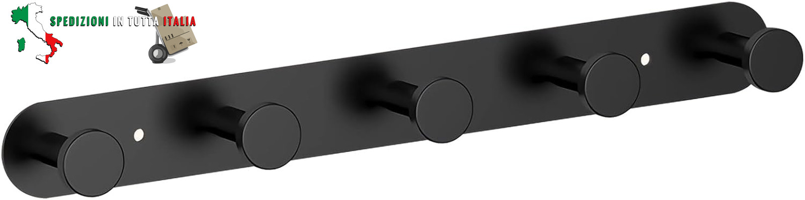 Appendiabiti da Parete Acciaio per Camera: Qualità Certificata
