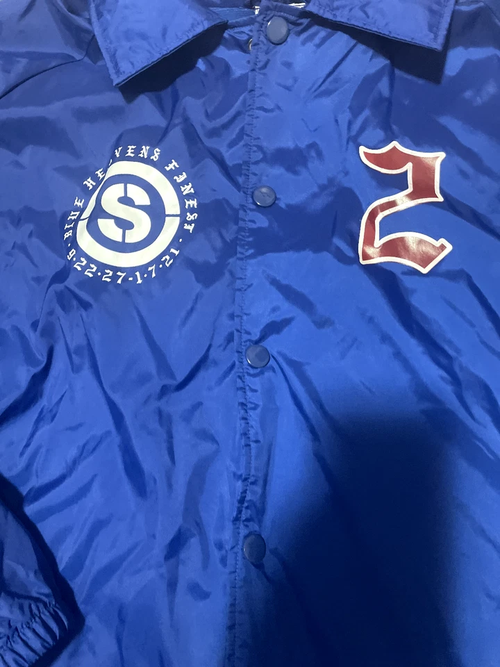 Streetwise The Big Blue Wrecking Crew Blue Heaven's Finest Jacket Men's Sz 2XL - Image 3 of 4