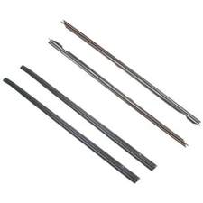 Inner & Outer Felt Window Sweep Belt, 4 Pc Kit, Left & Right 87-93 Ford Mustang