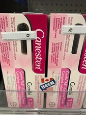 Canesten Yeast Infection Vaginal Tablet & External Cream, 1 Treatment, EXP:26DE