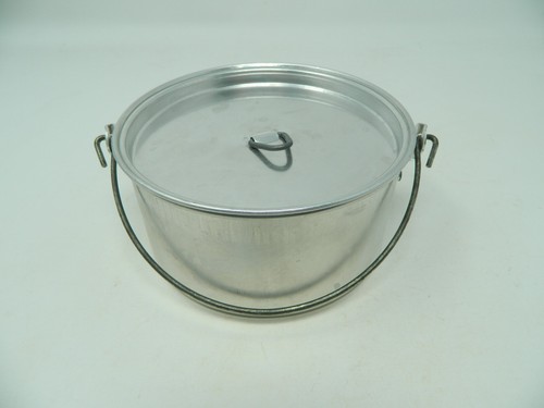 Vintage Palco Aluminum Nesting Mess Camping Kit & Bag Boy Scouts Military 1960s - Picture 4 of 20