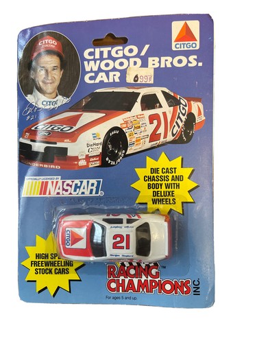 NASCAR diecast toy cars New Tide #5,Citgo #21,Inaugural#94,Amoco #11 NIB - Picture 4 of 6