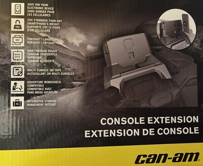 Can-Am Outlander Console Smartphone Support Holder Extension, 715005368 New