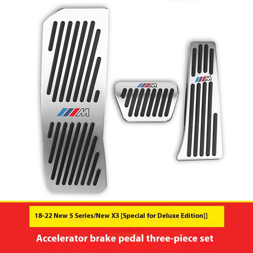 Pedal de freno acelerador antideslizante apto para BMW M nuevo serie 5 3 7 X3X5X6X7 3 piezas - Imagen 12 de 17